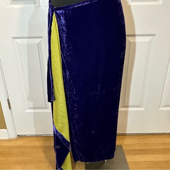 Vintage Chico’s Design purple wrap skirt XL - Picture 9 of 11